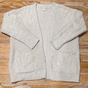 Barefoot Dreams CozyChic Cardigan L/XL Sweater